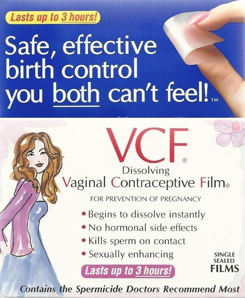 Vaginal Contraceptive Films 9 Each (Pack of 3)